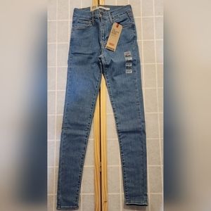 Levi's Women's 720 High-rise Super Skinny Jeans Size 24 New